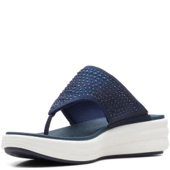 Clarks Sandals|Women's , Drift Jaunt Sandal Navy