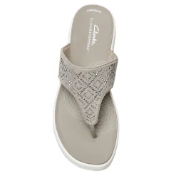 Clarks Sandals|Women's , Drift Way Sandal Stone
