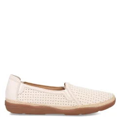 Clarks Slip-On Shoes|Women's , Elaina Ruby Slip-On White