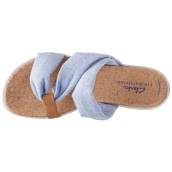 Clarks Sandals|Women's , Eliza Skip Sandal Blue