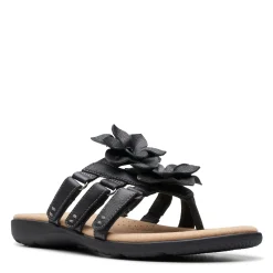 Clarks Sandals|Women's , Elizabelle Mae Sandal Black