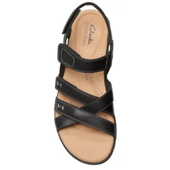 Clarks Sandals|Women's , Elizabelle Gem Sandal Black
