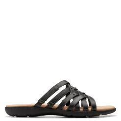 Clarks Sandals|Women's , Elizabelle Rio Sandal Black
