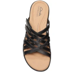 Clarks Sandals|Women's , Elizabelle Rio Sandal Black