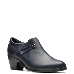 Clarks Boots|Women's , Emily 2 Erin Shootie Navy