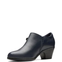 Clarks Boots|Women's , Emily 2 Erin Shootie Navy