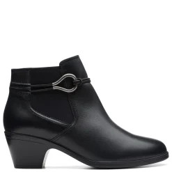 Clarks Boots|Women's , Emily 2 Kaylie Boot Black