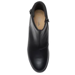 Clarks Boots|Women's , Emily2 Belle Boot Black Leather