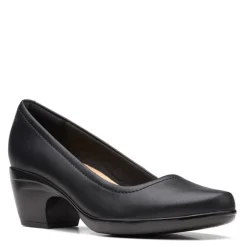 Clarks Pumps & Heels|Women's , Emily Belle Pump Black