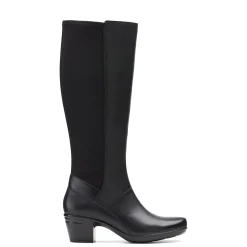 Clarks Boots|Women's , Emslie Emma Boot Black