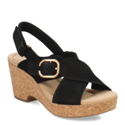 Clarks Sandals|Women's , Giselle Dove Sandal Black