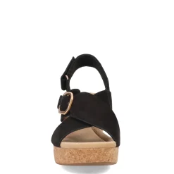 Clarks Sandals|Women's , Giselle Dove Sandal Black