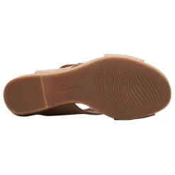 Clarks Wedges|Women's , Giselle Dove al Sand