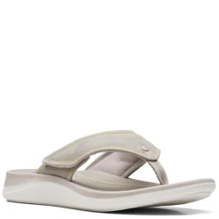 Clarks Sandals|Women's , Glide Post Sandal Taupe