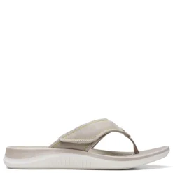 Clarks Sandals|Women's , Glide Post Sandal Taupe