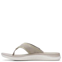 Clarks Sandals|Women's , Glide Post Sandal Taupe
