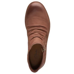 Clarks Boots|Women's , Hearth Dove Boot Tan