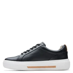 Clarks Sneakers & Athletic|Women's , Hollyhock Walk Sneaker Black Leather