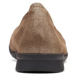 Clarks Slip-On Shoes|Women's , Jenette Ease Flat Pewter