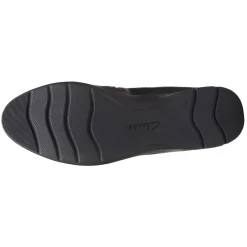 Clarks Flats|Women's , Jenette Ease Flat Black Leather