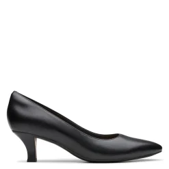 Clarks Pumps & Heels|Women's , Kepley Vine Pump Black