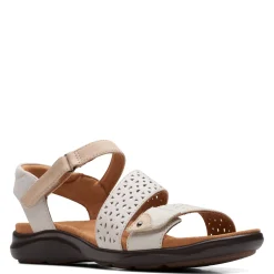 Clarks Sandals|Women's , Kilty Way Sandal White