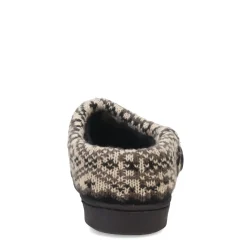 Clarks Slippers|Women's , Knit Collar Slipper Black