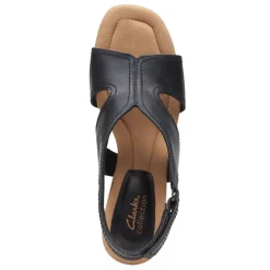 Clarks Sandals|Women's , Kyarra Aster Sandal Black