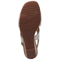 Clarks Sandals|Women's , Kyarra Aster Sandal White