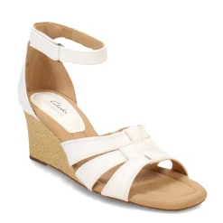 Clarks Sandals|Women's , Kyarra Joy Sandal White