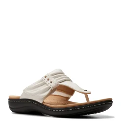 Clarks Sandals|Women's , Laurieann Arla Sandal White Multi