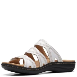 Clarks Sandals|Women's , Laurieann Ayla Sandal White