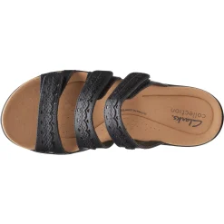 Clarks Sandals|Women's , Laurieann Cove Sandal Black