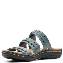 Clarks Sandals|Women's , Laurieann Cove Sandal Blue Gray