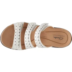 Clarks Sandals|Women's , Laurieann Cove Sandal White