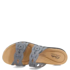 Clarks Sandals|Women's , Laurieann Dusk Sandal Blue Grey