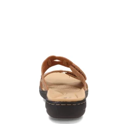 Clarks Sandals|Women's , Laurieann Dusk Sandal Dark Tan