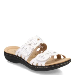 Clarks Sandals|Women's , Laurieann Dusk Sandal White