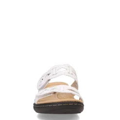 Clarks Sandals|Women's , Laurieann Dusk Sandal White