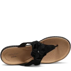 Clarks Sandals|Women's , Laurieann Gema Sandal Black