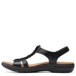 Clarks Sandals|Women's , Laurieann Kay Sandal Black