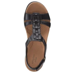 Clarks Sandals|Women's , Laurieann Kay Sandal Black