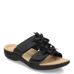 Clarks Sandals|Women's , Laurieann Mist Sandal Black