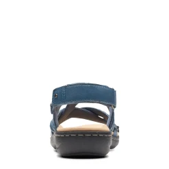 Clarks Sandals|Women's , Laurieann Rena Sandal Blue Combi