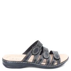 Clarks Sandals|Women's , Leisa Cacti Sandal Black