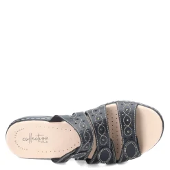 Clarks Sandals|Women's , Leisa Cacti Sandal Black