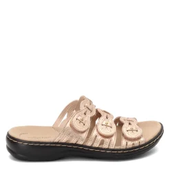 Clarks Sandals|Women's , Leisa Fay Sandal Rose Gold
