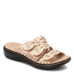 Clarks Slip-On Shoes|Women's , Leisa Fay Sandal Rose Gold