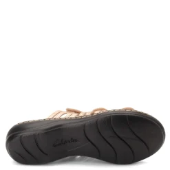 Clarks Slip-On Shoes|Women's , Leisa Fay Sandal Rose Gold