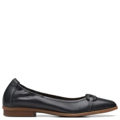 Clarks Flats|Women's , Lyrical Rhyme Flat Black
